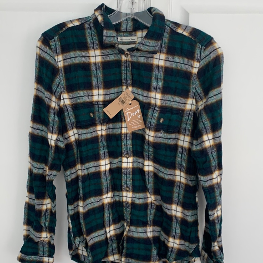 American Eagle outfitters, slim fit, AHH-Mazingly Soft Long sleeve Women's Shirt